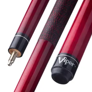 Viper Elite Series Red Wrapped Billiard/Pool Cue Stick