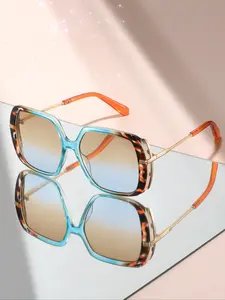 Ultra-Size Square Sunglasses, Luxurious Accents, Unisex Fashion Statement, Uv400 Protection, All Seasons Wear, PC Frame, Trendy Casual Sunglasses, Modern Trendy Sunglasses, Street Style Sunglasses, Summer Trendy Sunglasses
