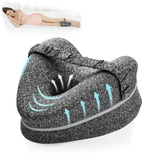 Premium Leg Pillow Foam Memory Leg and Knee Pain Relief Pillow for Side Sleeping