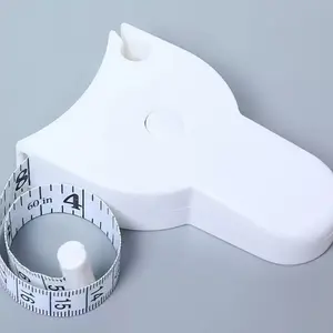 1-Count 60-Inch Pure White Portable Anti-Slip Body Measuring Tape