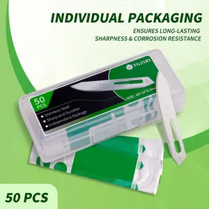 Stainless steel # 60 blade. Independent packaging, convenient for daily carrying