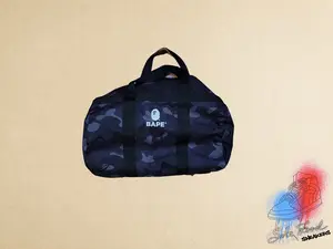 Bape Grey Camo Duffle Bag