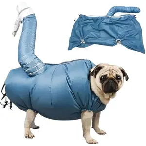 Dog Drying Bag – 360° Air Circulation Grooming Quick Dry Pet Hair Drying Suit for Small, Medium & Large Dogs and Cats,  Pet Accessory for Blow Drying