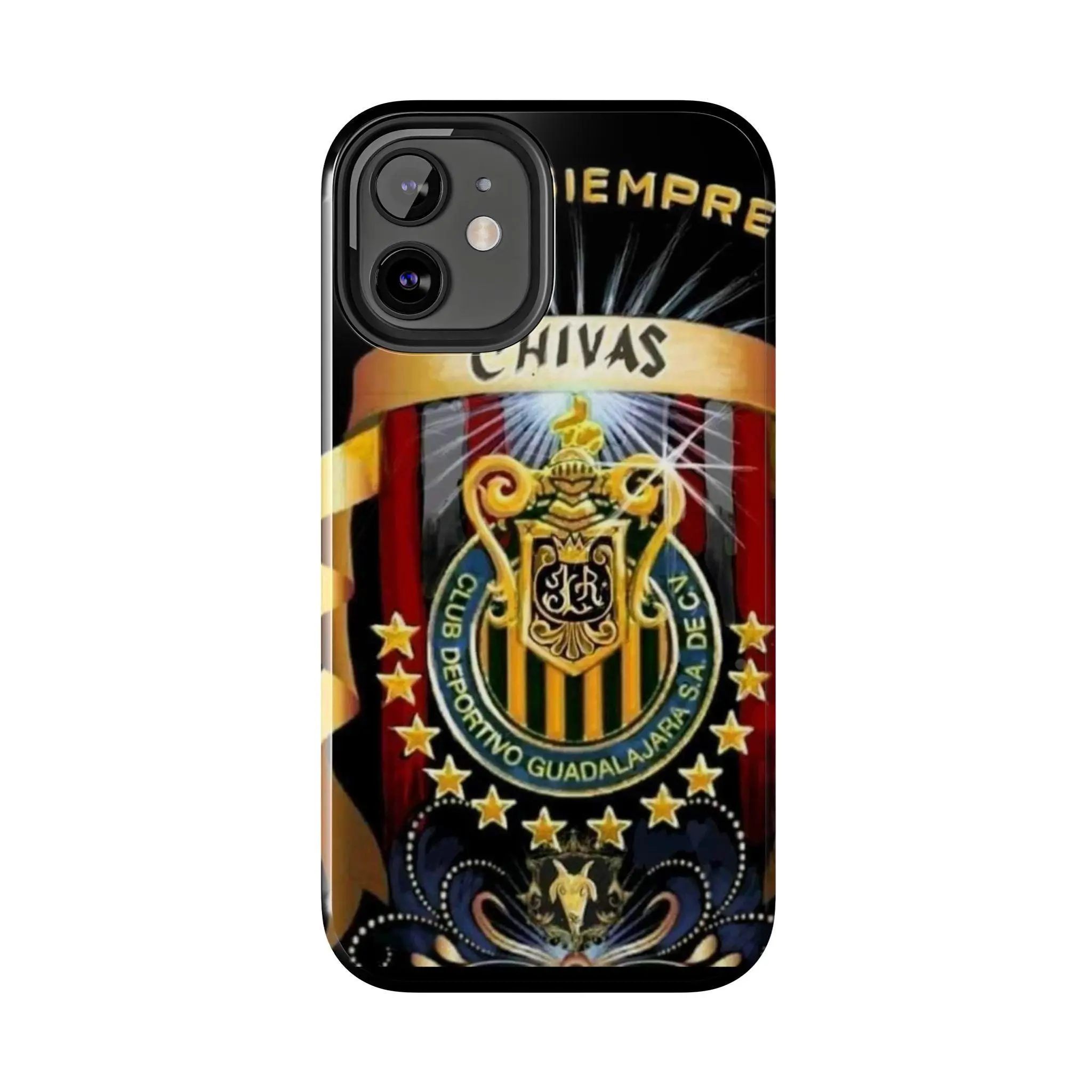 (iPhone 16 Promax) New Item CHIVAS GUADALAJARA Tough Phone Cases For Apple iphone 16, 15, 13, 11, 12, 14, XS PRO MAX , Mexico Football Lovers Phone case, Accessories, Protection, Gift For Fan