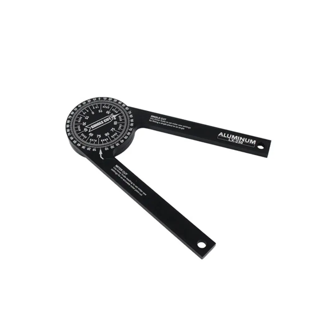 360 Degree Woodworking Angle Ruler, Miter Saw Protractor, Carpenter's Angle Detector, Efficient & Accurate Angle Finder, Engraving Scales for Carpentry & Plumbers, Tool, Woodworking Square Protractor, Home, Angle Measuring Tool