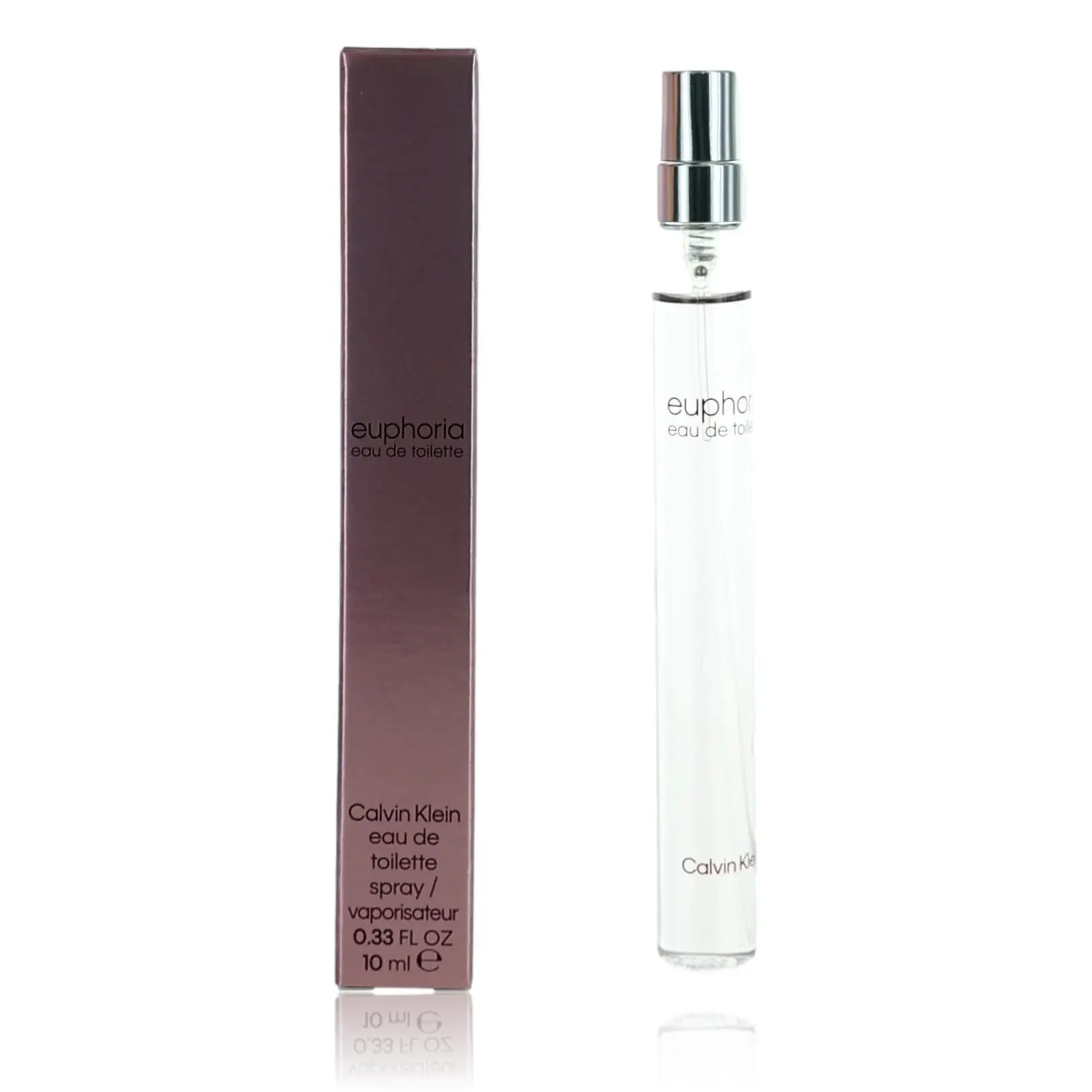 Calvin Klein Euphoria Women's Dark and Mysterious Fragrance - 0.33 oz EDT Spray, Floral-Fruity, Elegant, Mysterious and Appealing Perfume