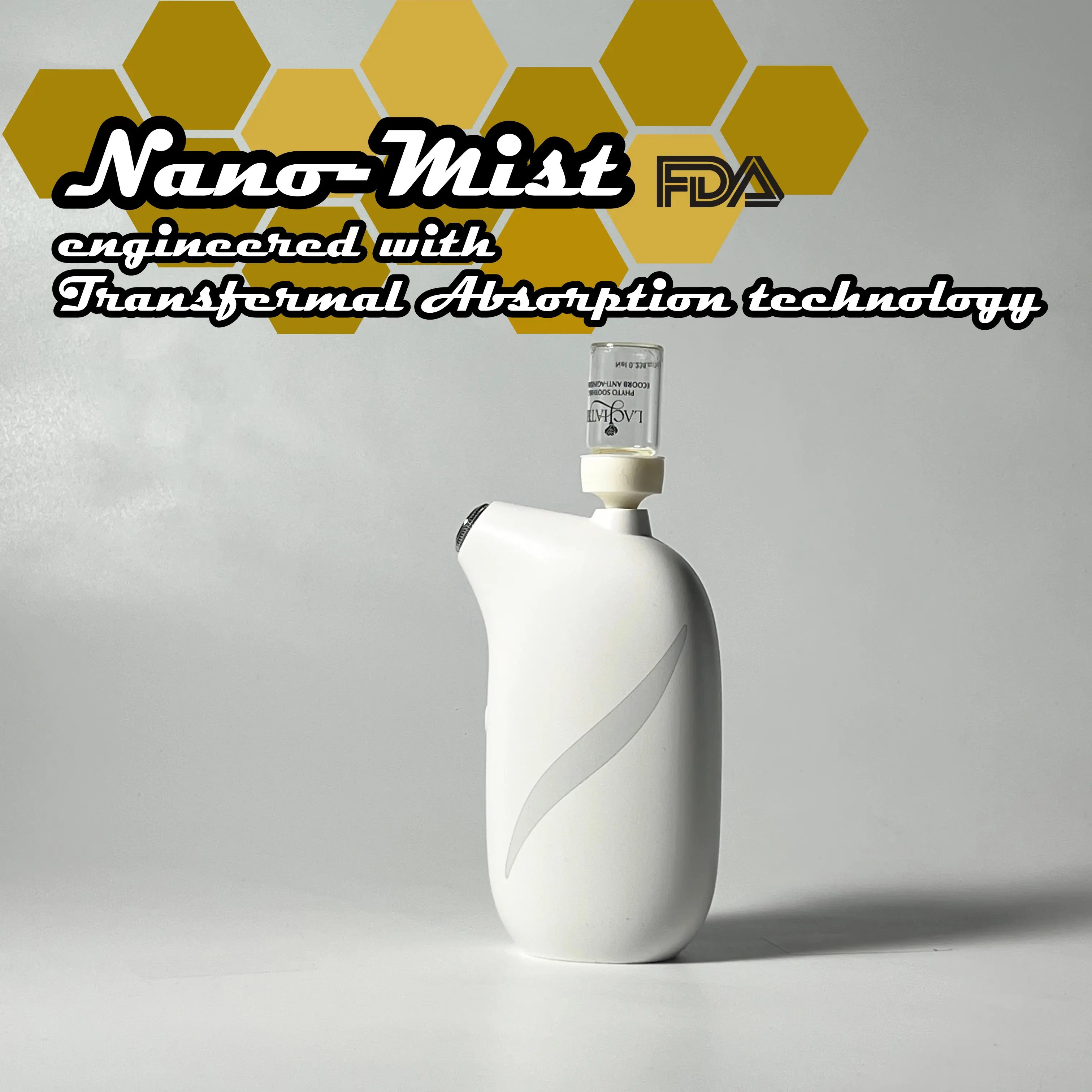LACHATRE: Nano-Mist Nano Atomizing Water Replenisher with Transdermal Absorption Technology Cold Sprayer Oxygen Infusion Skincare Hydration Moisture Skin Repair Soothing  SummerVibes