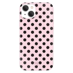 Velvet Caviar Princess Pink Polka Dot iPhone Case - Cute & Trendy, Compatible with iPhone X, 11, 12, 13, 14, 15, 16, 17 Cute & Trendy Gift Idea for Any Occasion