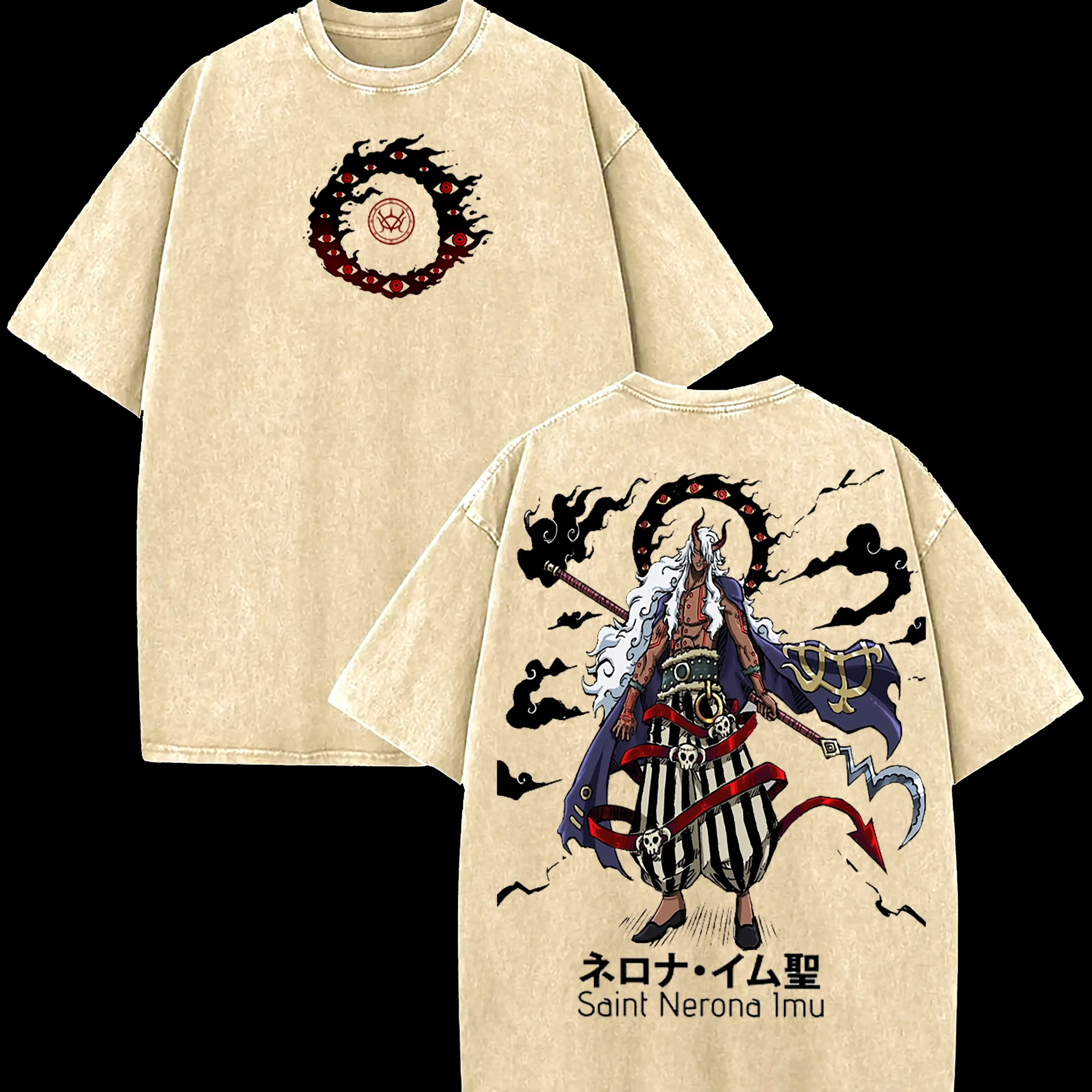 Nerona Imu Graphic Art Character Washed Shirt , Best Gift For Fans Tee