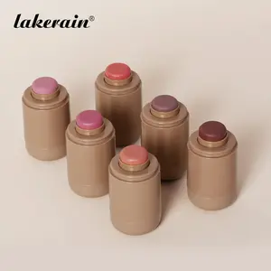 Lightweight Pocket Blush Stick in 6 Shades,Multi-Purpose Cream Blush for Cheeks & Lips,Long-Lasting Smooth Texture, Natural Look,Cosmetics Products