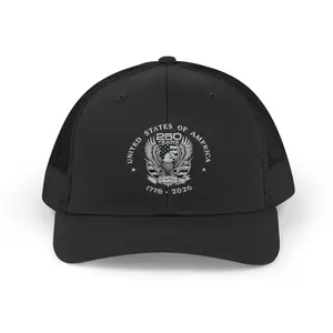 Unisex Plain Cotton Baseball Cap - Adjustable, Breathable Mesh Snapback Trucker Cap with Permacurv Visor for Casual Everyday Use