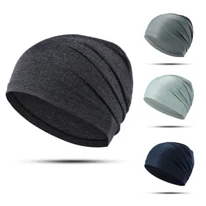 Breathable Cycling Hat Skull Cap Elastic Sweat Absorbing Helmet Liner Cycling Running Hiking Walking Fishing Outdoor Hat Sports Hat Men Women Sport Accessories