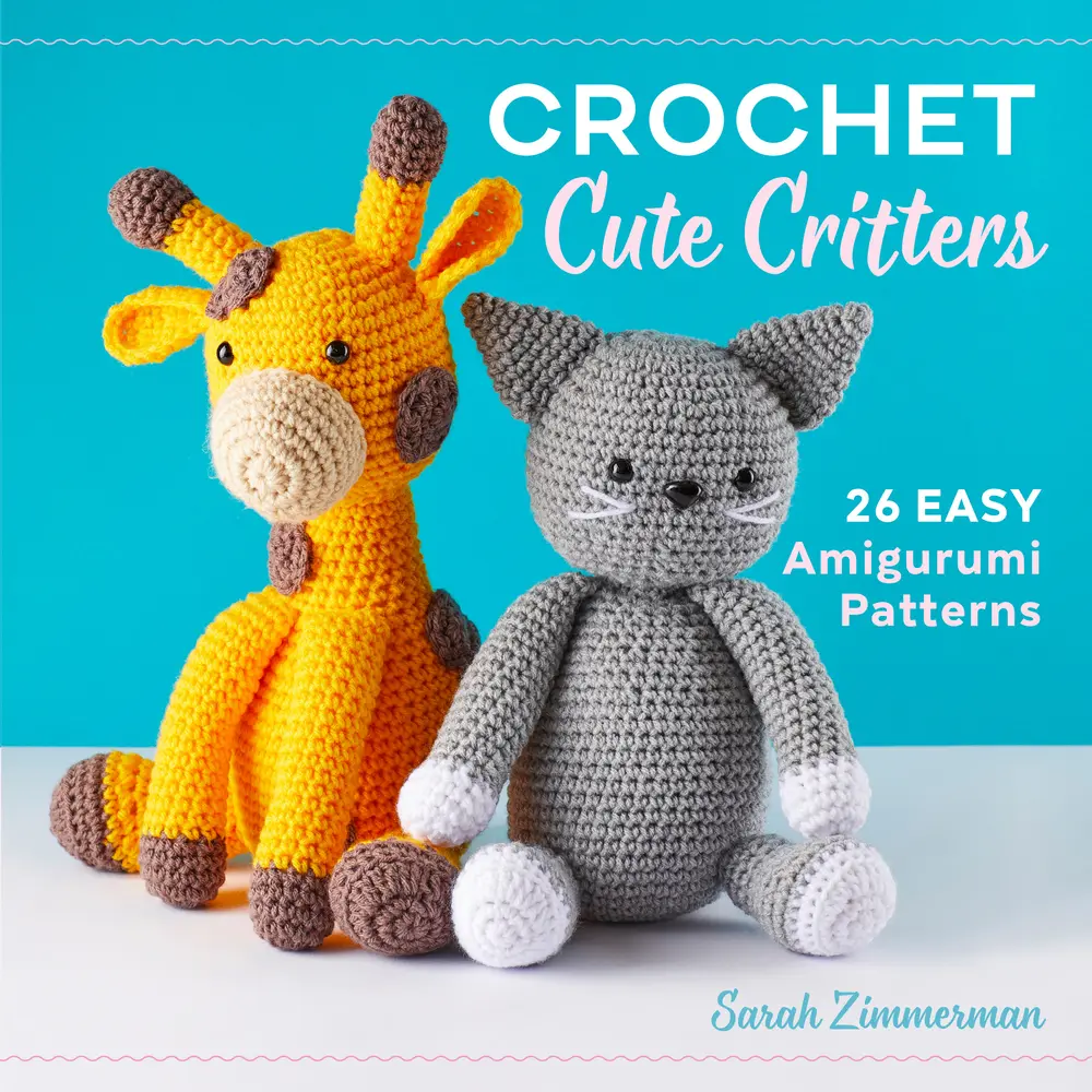 USED Book - Crochet Cute Critters: 26 Easy Amigurumi Patterns by Zimmerman, Sarah (Paperback) - english