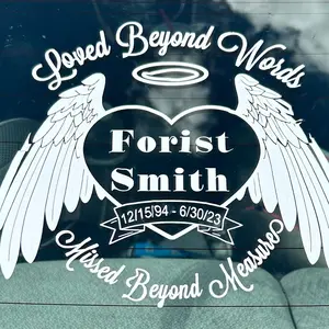 Memorial decal