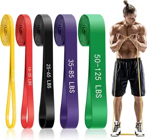 Pull Up Assistance Bands, 5-Level Resistance Bands for Working Out, Exercise Bands for Full Body Training, Fitness, Physical Therapy, Home & Gym Workout