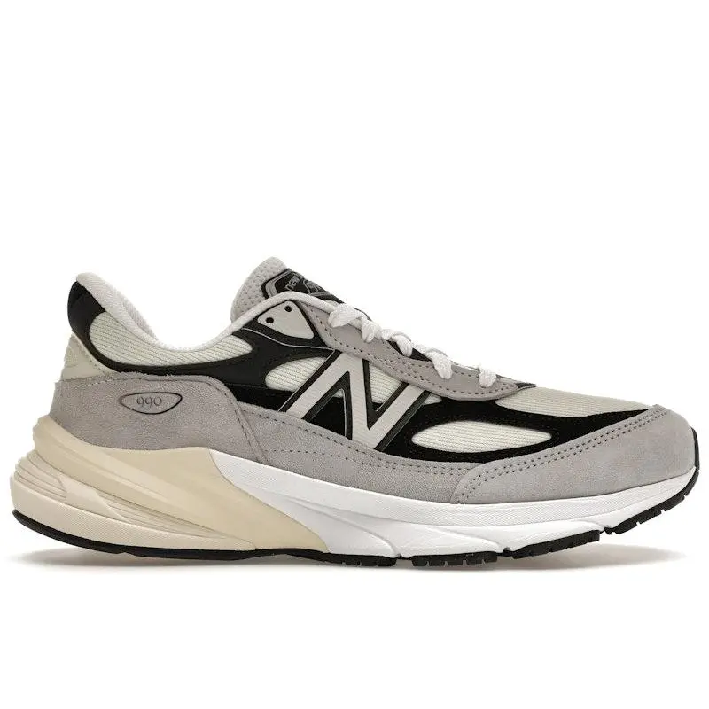 New Balance Men's 990v6 MiUSA Teddy Santis Grey Black, from StockX