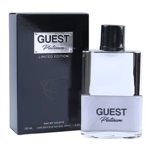 Guest Platinum Limited Edition Eau de Toilette Natural Spray Cologne for Men 100ml/3.4fl.oz.