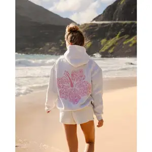 Big Hibiscus Hoodie​​​​​​​
