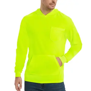 ProtectX High Visibility Sun Protection Lightweight Long Sleeve Hoodie, UPF 50+ Quick-Dry, SPF UV Shirt, Active Wear 2-pack