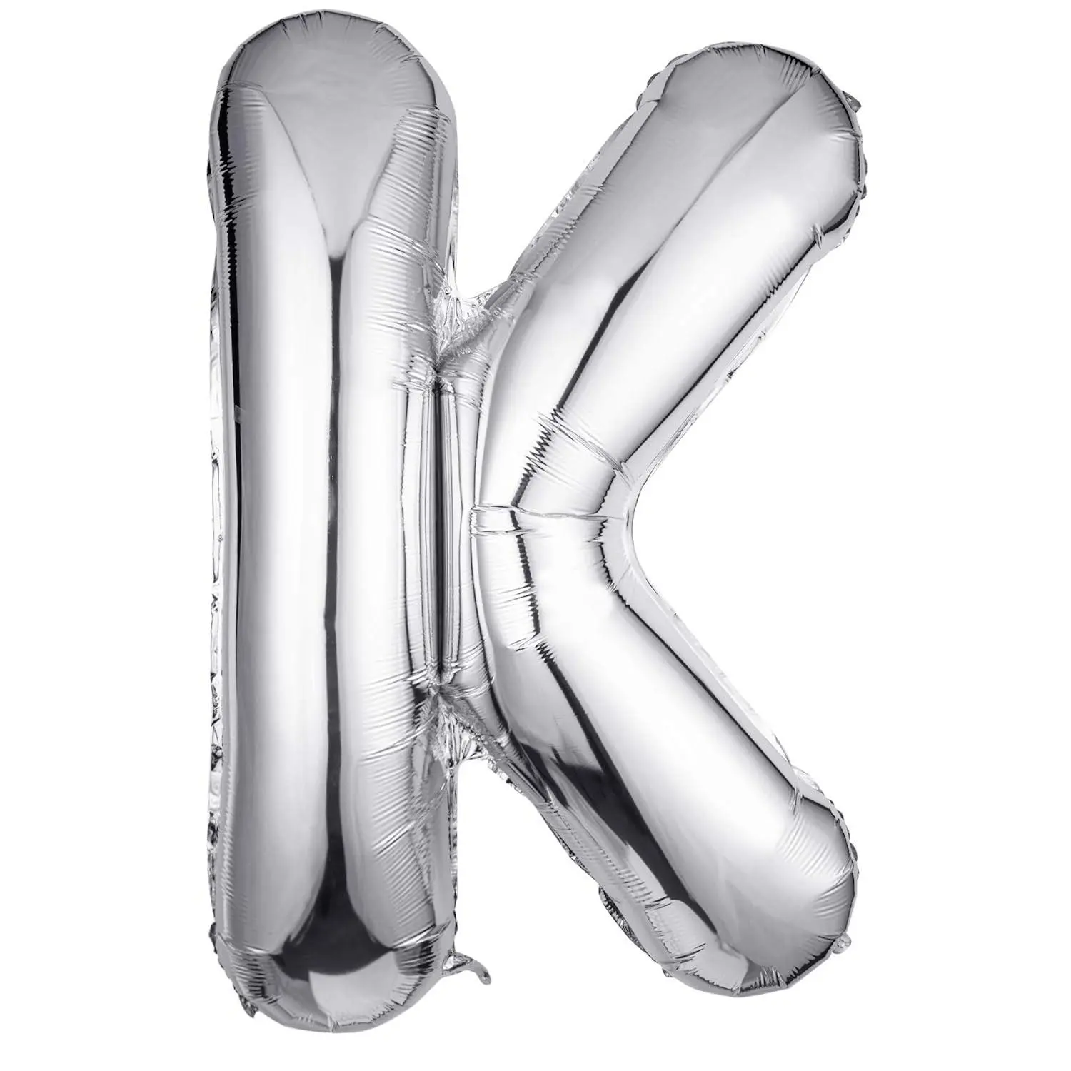 Letter Balloons 40 Inch, Single Silver Letter K Balloons Aluminum Hanging Foil Film Balloon For Baby Shower, Wedding Anniversary, Graduation, Birthday Party Decoration