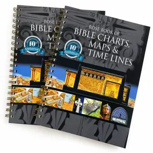 Rose 10th Anniversary Edition Bible Study Notebook with 200 Full-Color Resources 30 New Pages 6 Key Topics Updated Content Easy-to-Use Format Libro de Tablas Comparativas Bíblicas Mapas y Líneas de Tiempo supplies Reference Charts