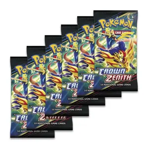Crown Zenith Booster Pack RIPPED LIVE  No Cancellations Once Ripped