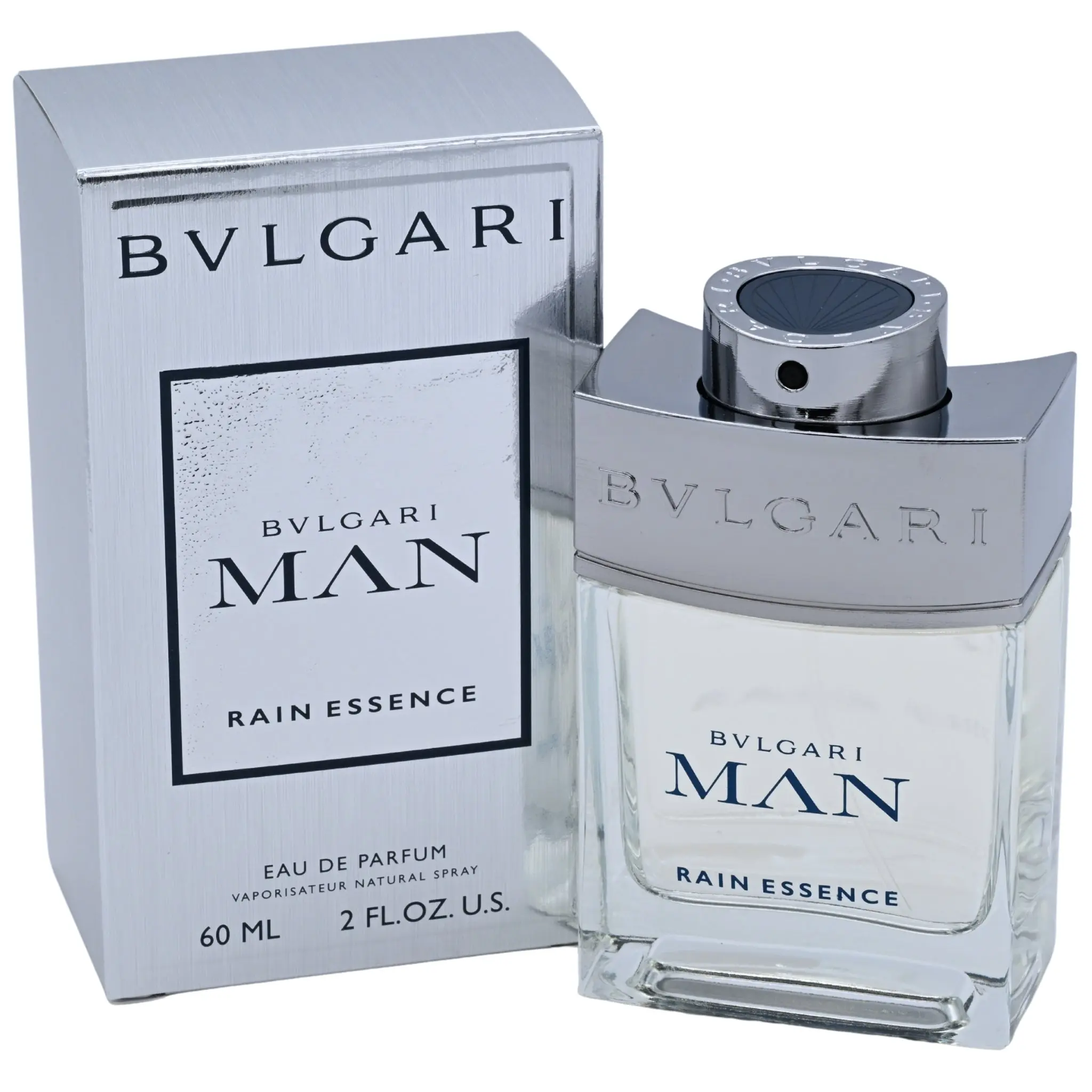 Bvlgari Man Rain Essence Eau de Parfum Spray for Men 2.0 oz (60 ml) by Bvlgari