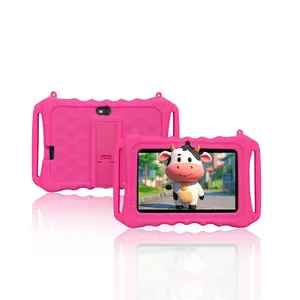 7 Inch Android Tablet, 1 Count Portable Rechargeable Tablet with Silicone Case, Multifunctional Tablet for Education & Entertainment