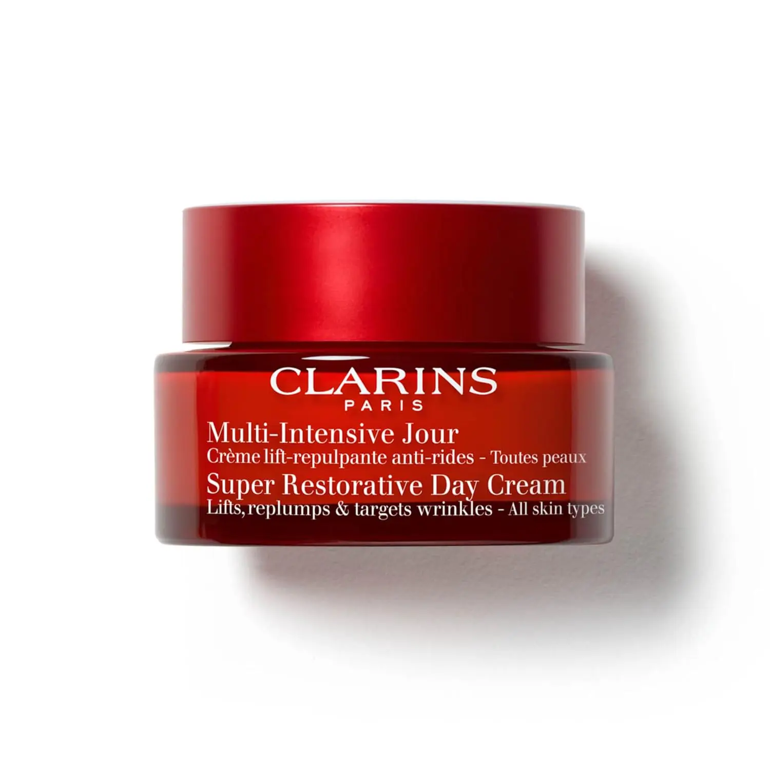 CLARINS Super Restorative Day Cream |   Anti-Aging Moisturizer For Mature Skin Weakened By Hormonal Changes |   Replenishes, Illuminates & Densifies Skin |   Lifts & Smoothes |   Targets Age Spots & Wrinkles