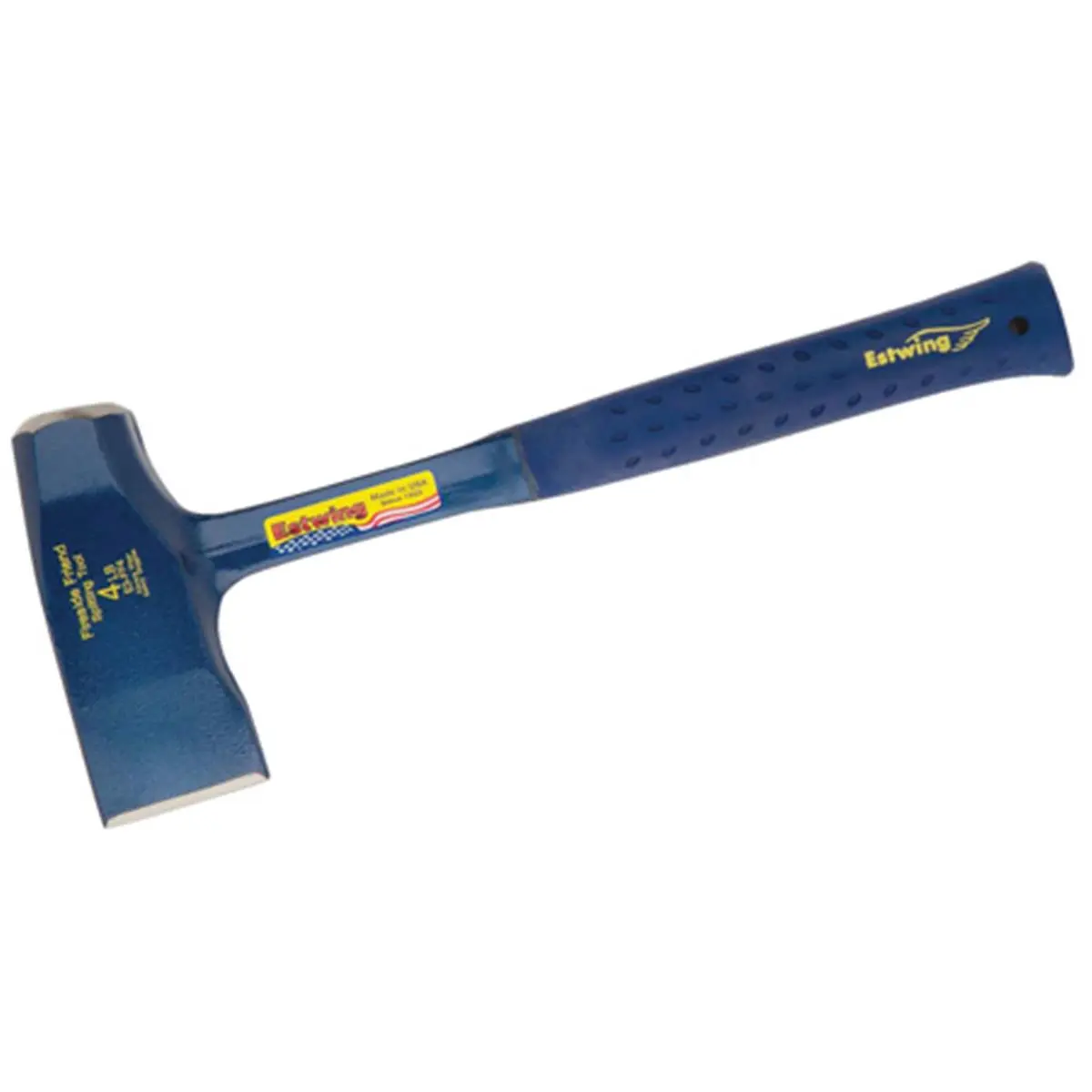 Estwing 381420 Fireside-Friend Forged Steel Wood Splitter - 14" (356 mm), 1 piece Construction, 1-piece Grip, Powerful Lever, Single Tool for Easy No-Fuss Wood Splitting, Wood Splitters