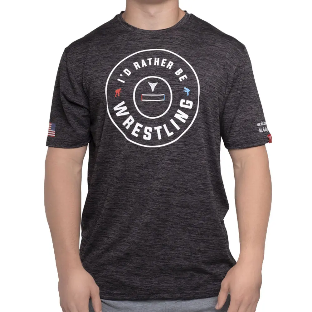 I'd Rather Be Wrestling T-Shirt
