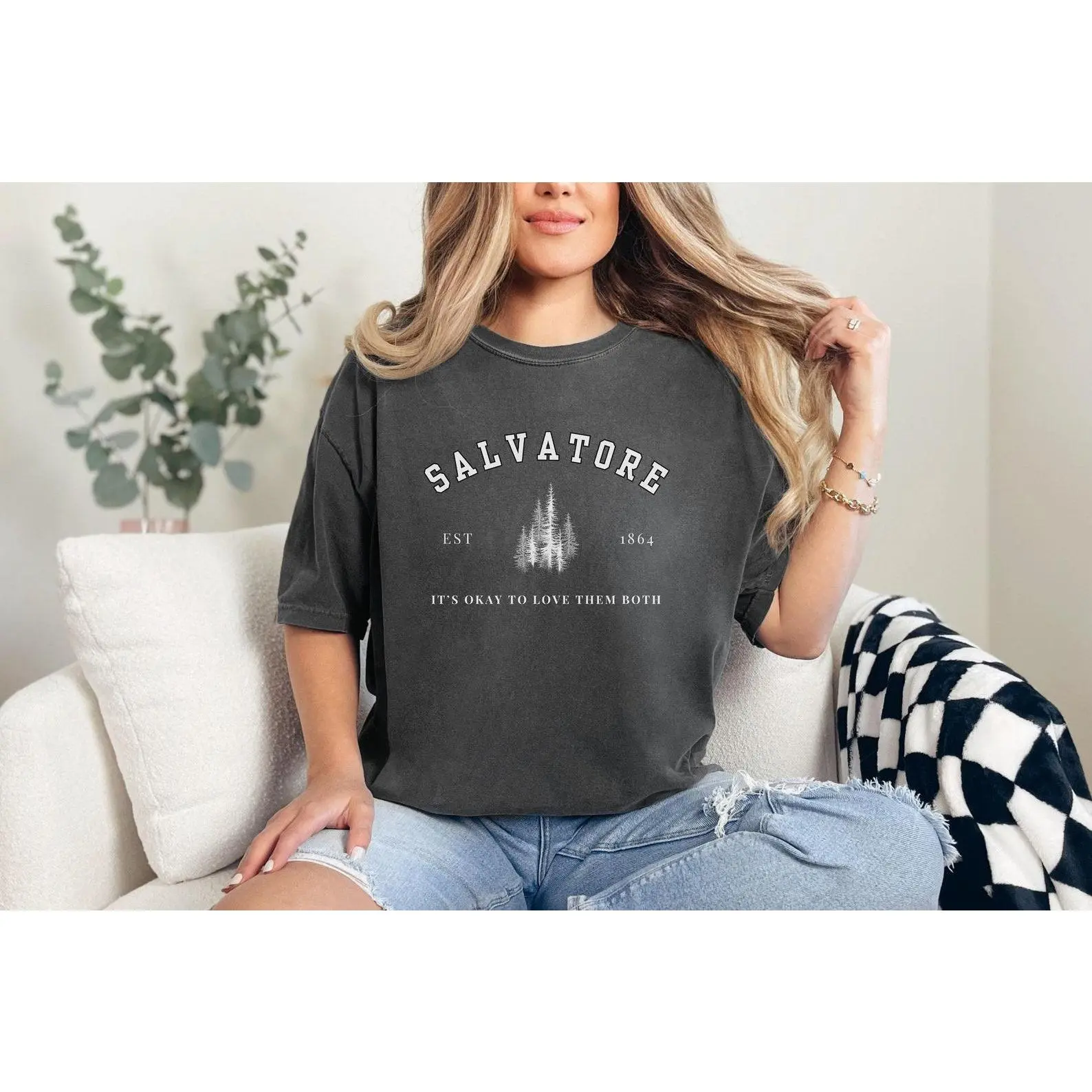 Vamp Diaries shirt, Damon and Stefan Shirt, Salvatore Brothers, Mystic Falls Shirt, Vampire Tee, 2000s TV Fan Gift, 2000s TV Merch, 2000s TV
