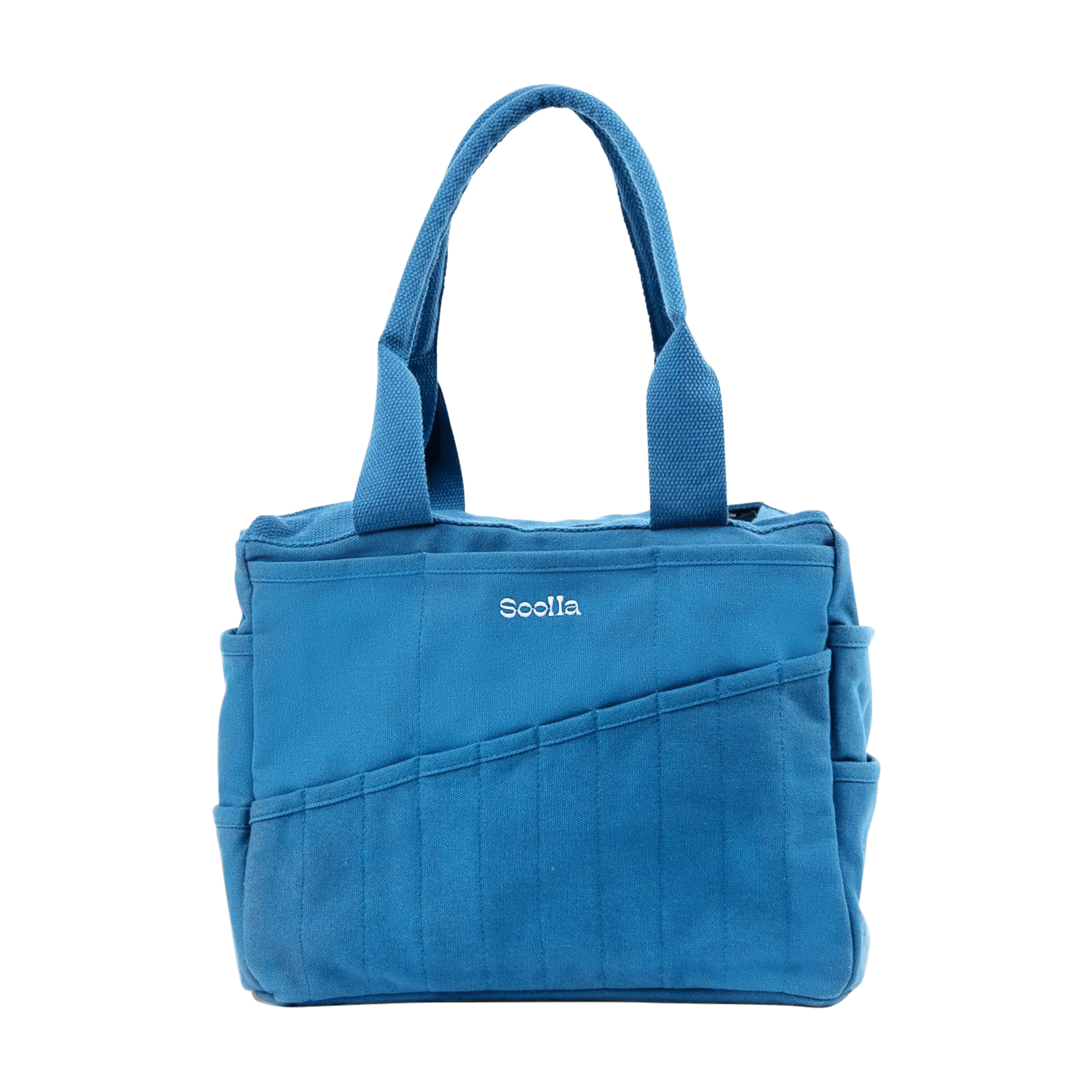 Soolla® Studio Bag, Blueberry Bliss, Pottery Tool Bag, Craft Organizer, Knitting Bag, Crochet Yarn Tote