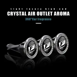 Car Emblem Freshener Solid Perfume Air Conditioner Vent Clip Car Air Diffuser For Lexus F SPORT GS GX IS LS LX CT LBX NX RX 350h 450h ES UX 300e