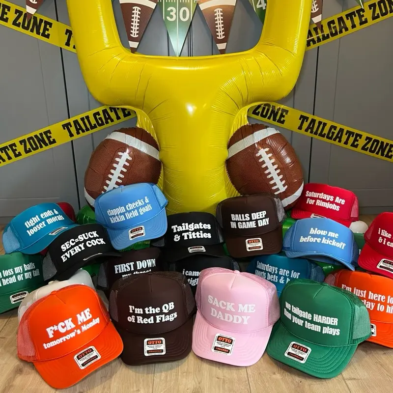 TAILGATE Trucker Hat Roulette Pack Unhinged - Funny Trucker Hat Packs