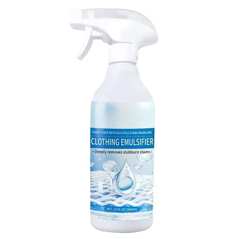 Clothing Cleaning Emulsifier Pre-treatment Detergent, Powerful DeepStain Removal, Suitable for All Fabrics, Restores Faded Clothes, Fabric-safe, Skin-friendly, Sanitizing, Softening, Spot Stain Removing, Clothes Stain Cleaner, Stain Removal Solution