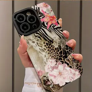 Zebra Print Animal Pattern Leopard Shockproof Ultra-Thin Phone Case Cover for iPhone 17/16/15/14/13/12/11/plus/pro Max, Dust-Proof and Stylish Gift