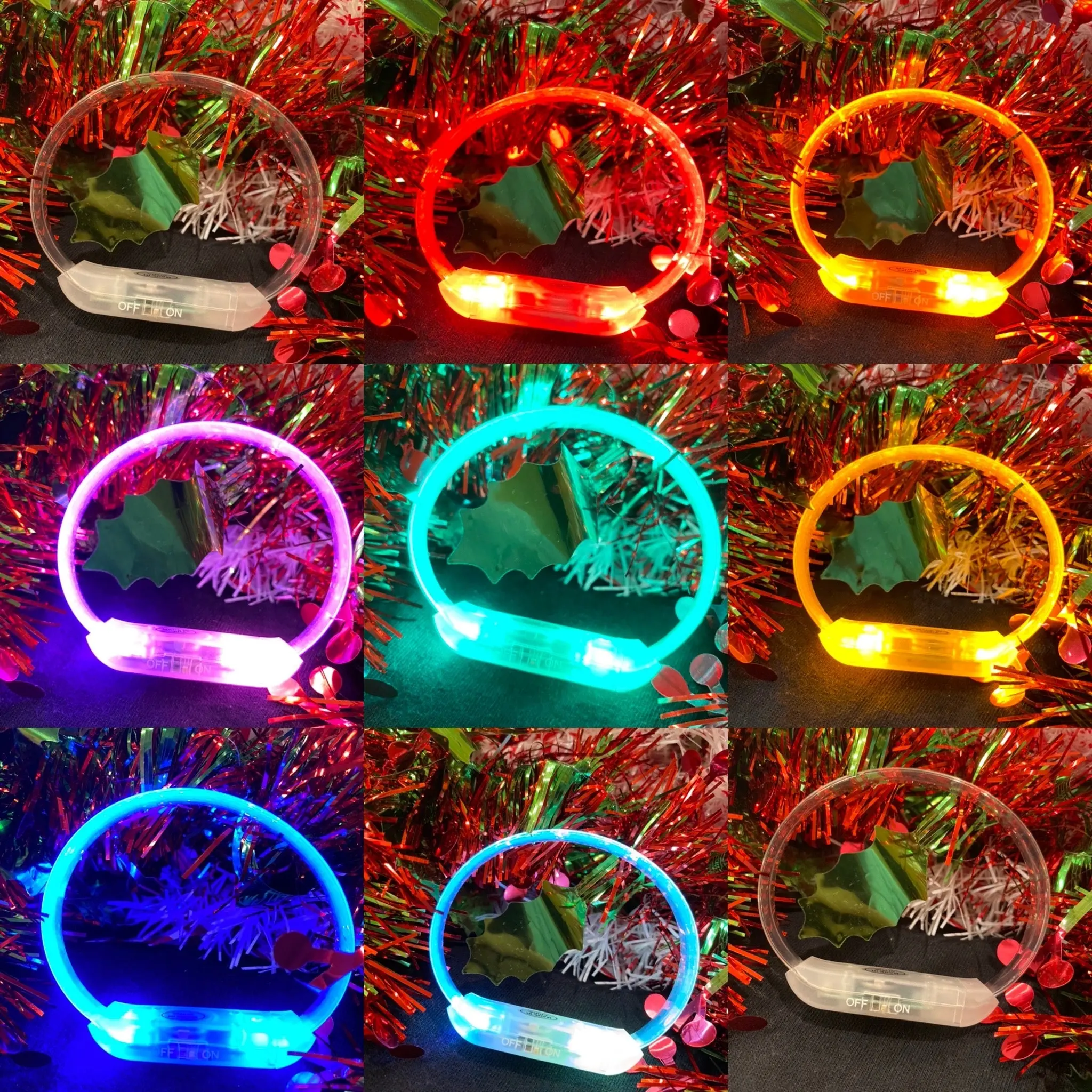 LED Light-Up Sound Activated Bracelet, Music Activated for Concerts, Sport, Outdoor Events, and Party Atmosphere for Enhanced Experience  - Multipack Sets