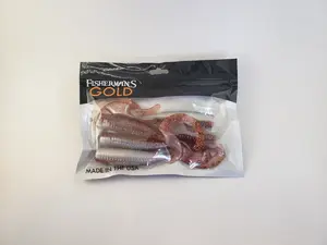 8" Curly Tail Grub Bait - 5 Pack