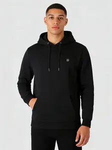 Unisex Smart Heating Casual Hoodie with 7-Angle Adjustable Temperature Polyester 180°C Fast Heating 100°C Cool 40°C Overnight 20°C in 4 Hours Lightweight 180g Fall/Winter Essential USB Washable