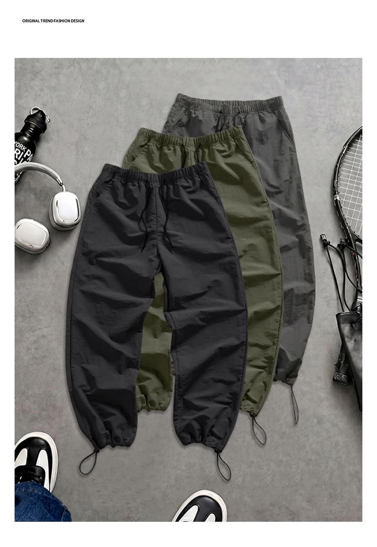 3 Pack Mens Summer Fitness Pants Loose Versatile Casual Long Trousers For Running Sports Outdoor Training