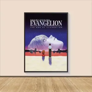 [Sale up to 50%] Neon Genesis Evangelion The End of Evangelion Movie Poster Print, Canvas Wall Art, Room Decor,  End Of Evangelion Manga Posters (NO FRAME)