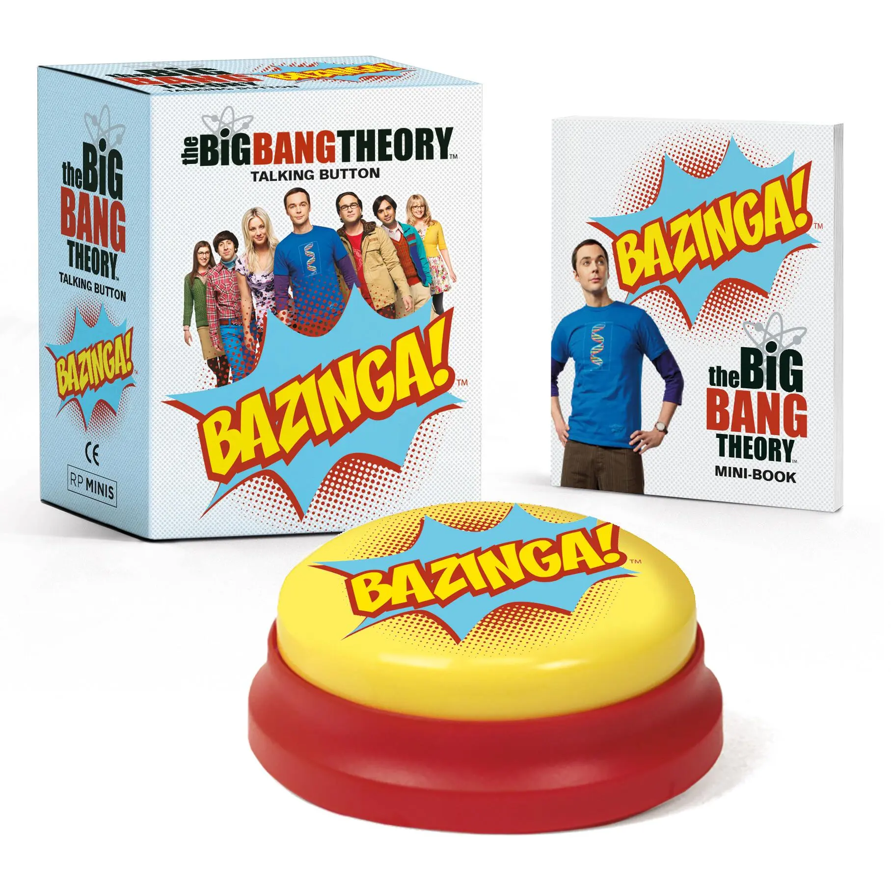 The Big Bang Theory Talking Button by RP Minis [Novelty Gift]