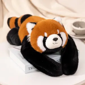 65cm Weighted Plush Animal Panda Raccoon Toy, Anxiety Relief and Sleep Support Pillow, Kids and Adults, Stuffed Toy, Huggable Stuffed Animal