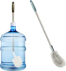 2 Pack Bucket Brush, Kettle Brush, Extra Long Bottle Cleaner, Gallon Jug Cleaner, Water Bottle Cleaner.