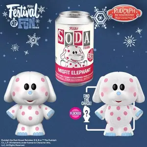 Funko Soda Rudolph Misfit Elephant Limited Edition SEALED 1/6 Chance Of Chase