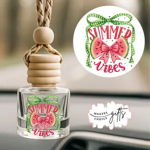Watermelon Summer Vibes Scented Car Air Freshener