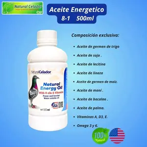 Natural Celador  8 - 1  mezcla de aceites esenciales Suplemento para aves domésticas: palomas y aves de compañía