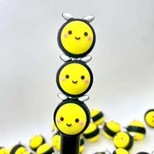 1pc Cute As Can Bee 3D Silicone Focal Beads | Bumblebee Beading & Crafting DIY