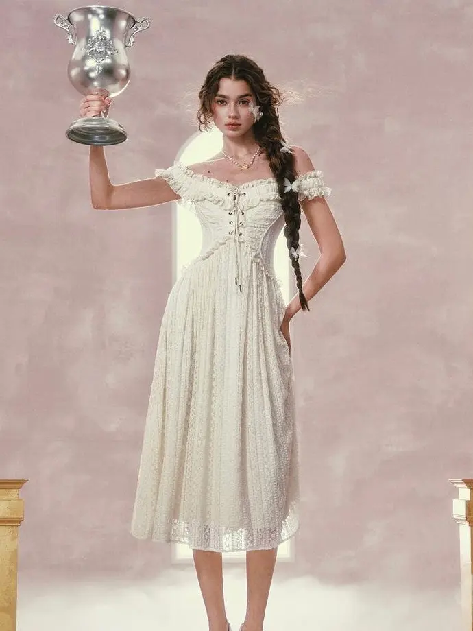 Twin Butterflies Corset Dress（Long）